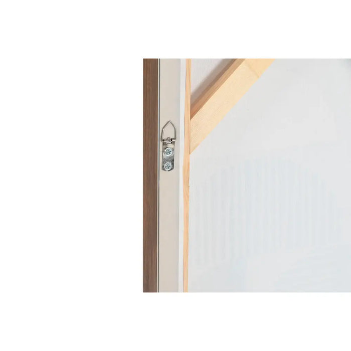 Canvas Home ESPRIT Leather Pinewood Canvas 80 x 2,4 x 80 cm - Декорация и Осветление<<<Дом Градина<<<BigBuy&&&Картини и