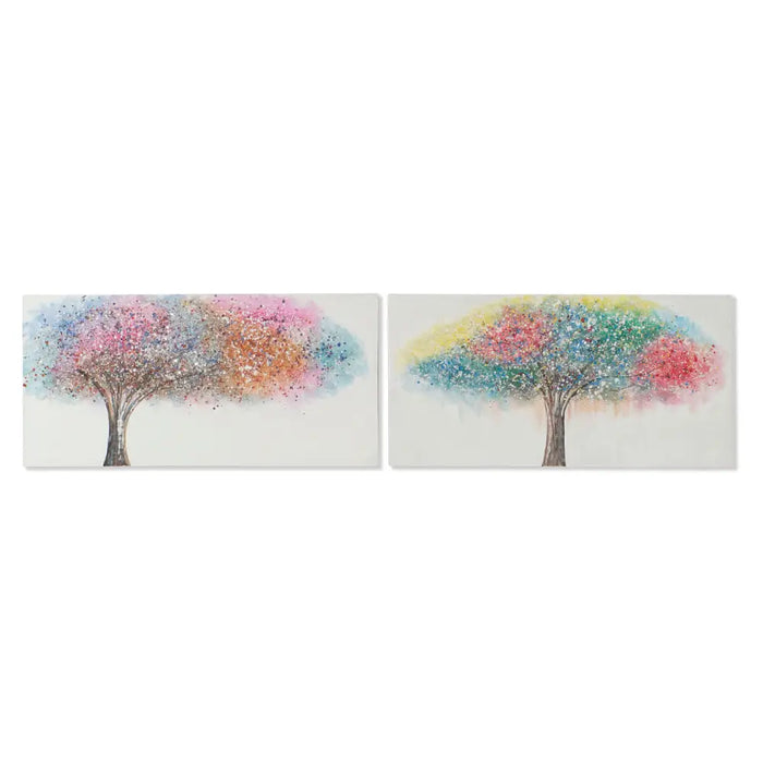 Canvas Home ESPRIT Canvas MDF Wood 120 x 3 x 60 cm - Декорация и Осветление<<<Дом Градина<<<BigBuy&&&Картини и