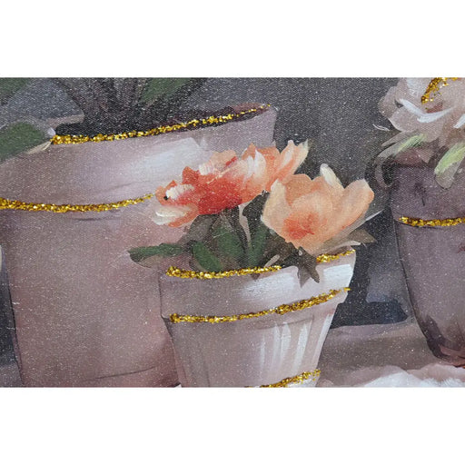 Canvas Home ESPRIT Canvas MDF Wood 120 x 3 x 60 cm - Декорация и Осветление<<<Дом Градина<<<BigBuy&&&Картини и