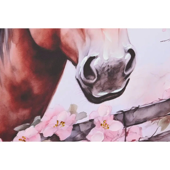 Canvas Home ESPRIT Canvas MDF Wood 80 x 2,5 x 60 cm - Декорация и Осветление<<<Дом Градина<<<BigBuy&&&Картини и