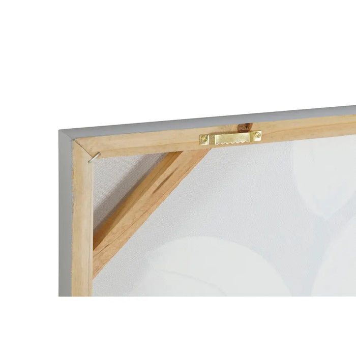 Canvas Home ESPRIT Canvas MDF Wood 80 x 3 x 80 cm 80 x 2,8 x 80 cm - Декорация и Осветление<<<Дом