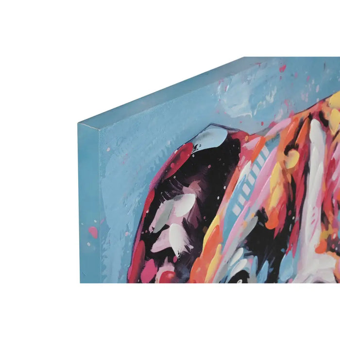 Canvas Home ESPRIT Canvas MDF Wood 80 x 3 x 80 cm - Декорация и Осветление<<<Дом Градина<<<BigBuy&&&Картини и