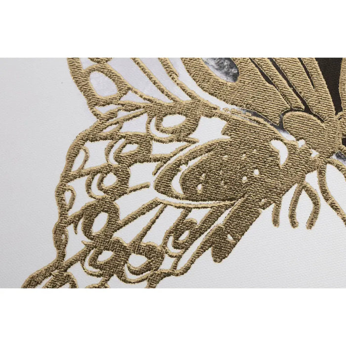 Canvas Home ESPRIT Pinewood Canvas 70 x 3,7 x 100 cm - Декорация и Осветление<<<Дом Градина<<<BigBuy&&&Картини и