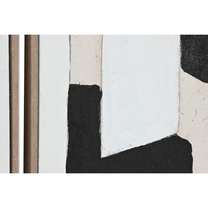 Canvas Home ESPRIT Pinewood Canvas 82 x 4,5 x 82 cm 82,3 x 4,5 x 82,3 cm - Картини и плакати<<<Декорация и