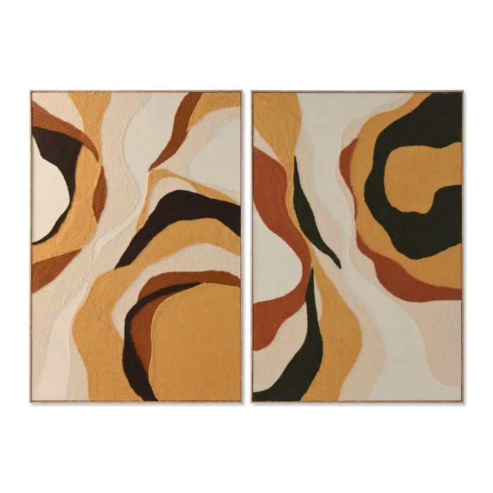 Canvas Home ESPRIT polystyrene Canvas 102 x 4,5 x 152 cm - Декорация и Осветление<<<Дом Градина<<<BigBuy&&&Картини и