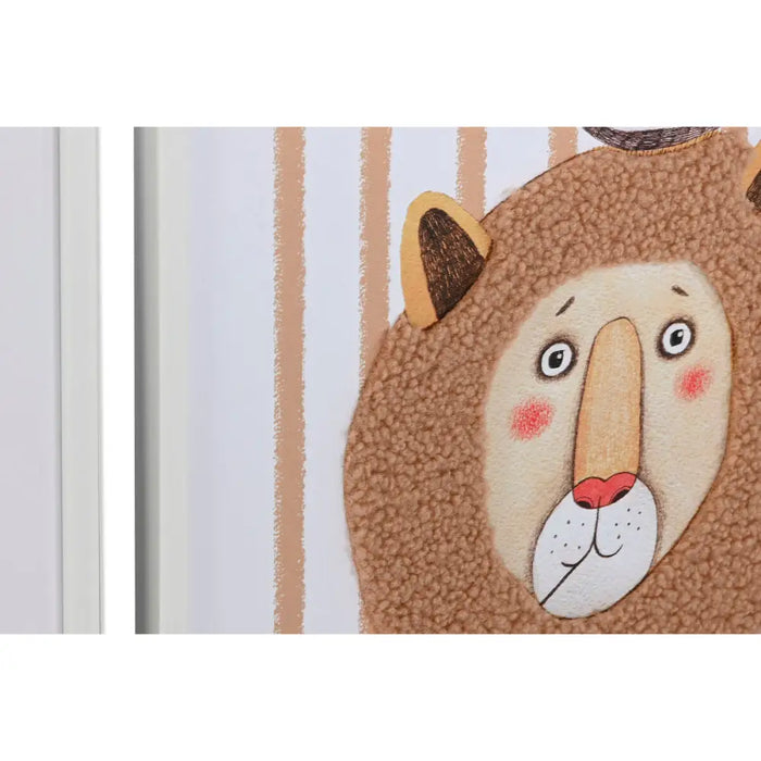 Canvas Home ESPRIT polystyrene Canvas 40 x 1,8 x 50 cm - Декорация и Осветление<<<Дом Градина<<<BigBuy&&&Картини и