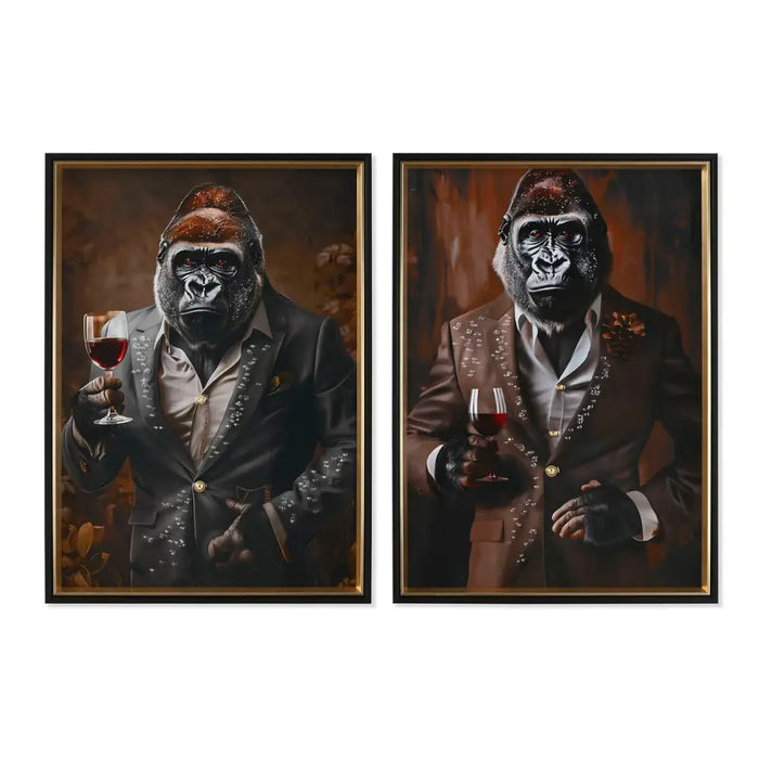 Canvas Home ESPRIT polystyrene Canvas 51,5 x 4,5 x 71,5 cm - Картини и плакати<<<Декорация и Осветление<<<Дом