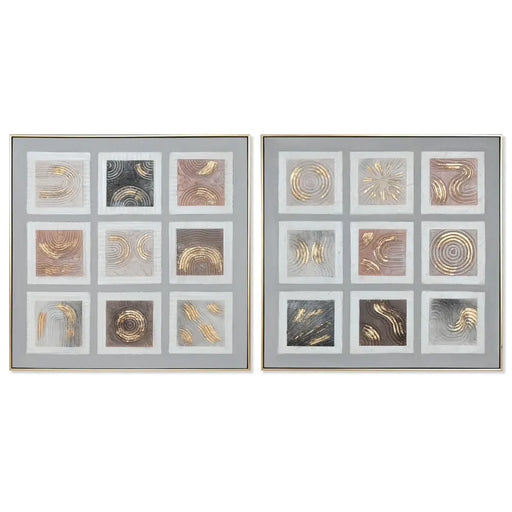 Canvas Home ESPRIT polystyrene Canvas 82 x 5 x 82 cm - Декорация и Осветление<<<Дом Градина<<<BigBuy&&&Картини и