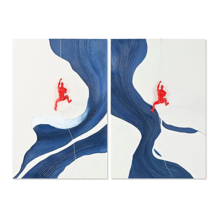 Canvas Home ESPRIT Resin Canvas 80 x 3,5 x 120 cm - Декорация и Осветление<<<Дом Градина<<<BigBuy&&&Картини и