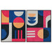 Canvas Home ESPRIT Velvet Canvas 63 x 3 x 83 cm - Декорация и Осветление<<<Дом Градина<<<BigBuy&&&Картини и