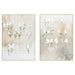 Canvas Home ESPRIT White Beige Grey Golden Birds Scandinavian 103 x 4,5 x 143 cm (2 Units) - Картини и