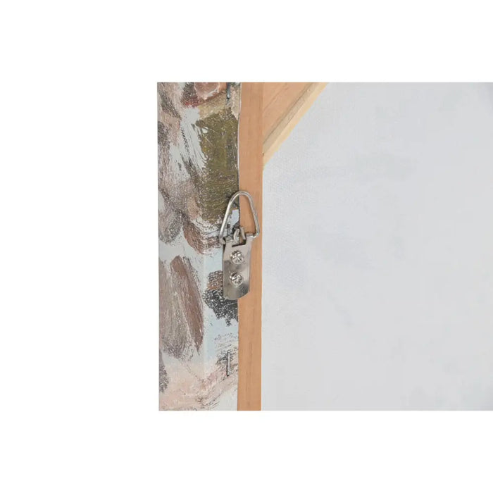 Canvas Home ESPRIT White Green City Cottage 60 x 3,5 x 90 cm (2 Units) - Декорация и Осветление<<<Дом