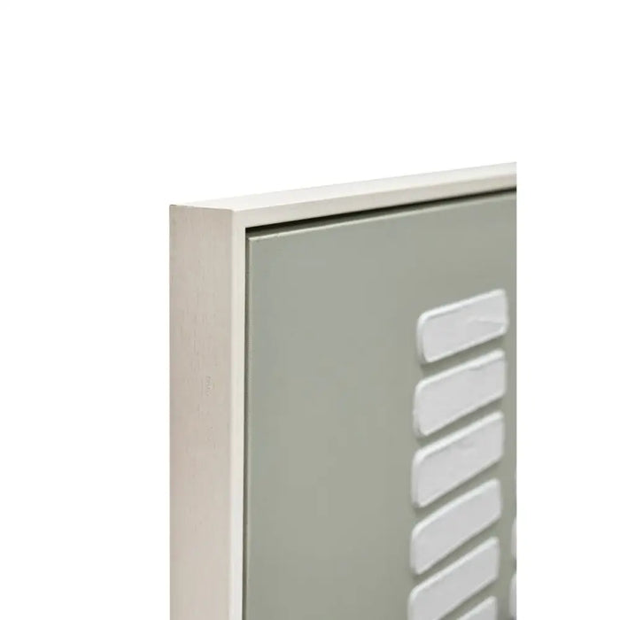 Canvas Home ESPRIT White Green Modern Urban 183 X 4 X 63 CM (2 Units) - Декорация и Осветление<<<Дом