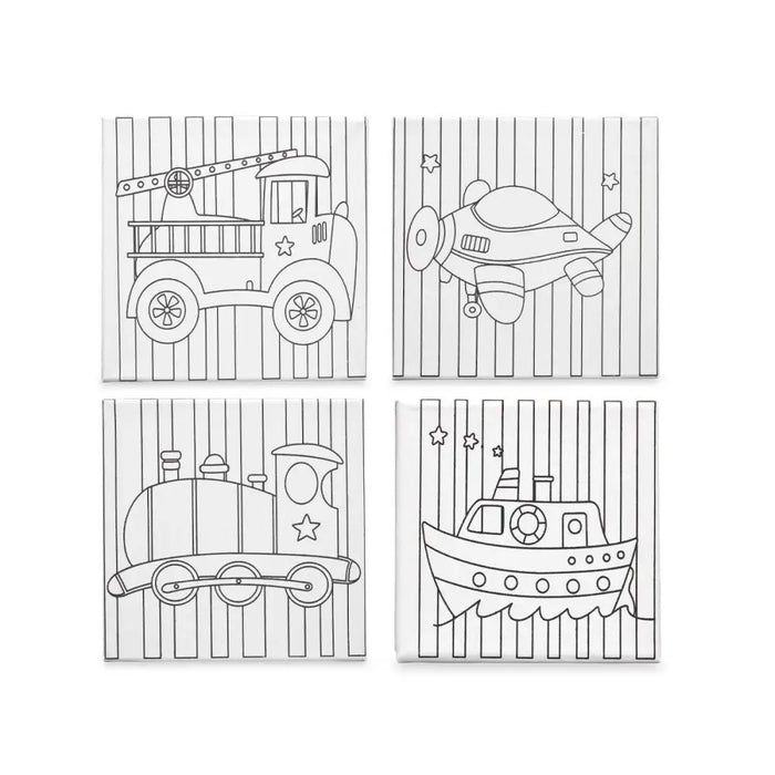 Canvas Pincello Wood Cloth 12 Units - Декорация и Осветление<<<Дом Градина<<<BigBuy&&&Картини и плакати<<<Декорация и