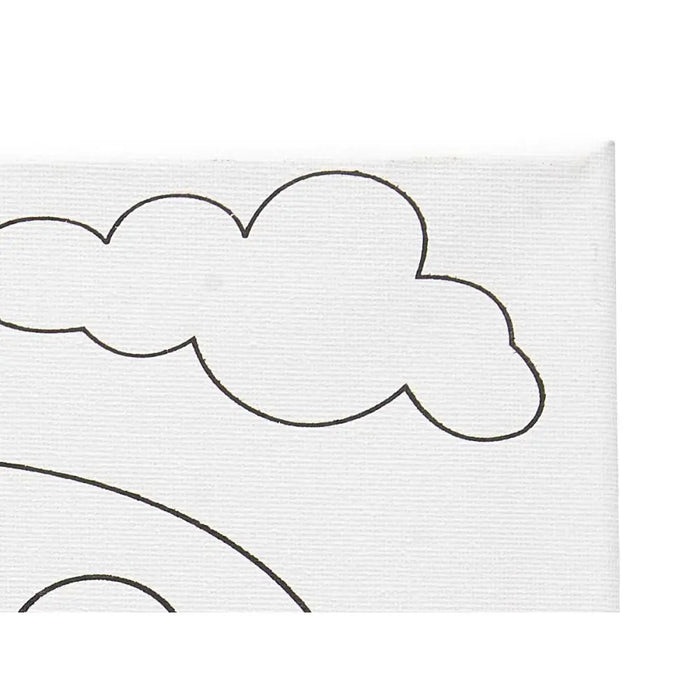 Canvas Pincello Wood Cloth 8 Units - Декорация и Осветление<<<Дом Градина<<<BigBuy&&&Картини и плакати<<<Декорация и