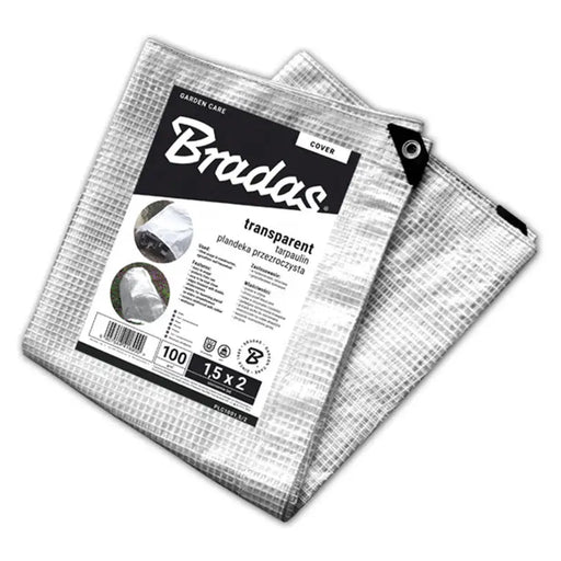 CANVAS/TARPING 3X4M TRANSPARENT BRADAS PLC1003/4 - Външно поддържане<<<Автокозметика и поддръжка<<<Авто и