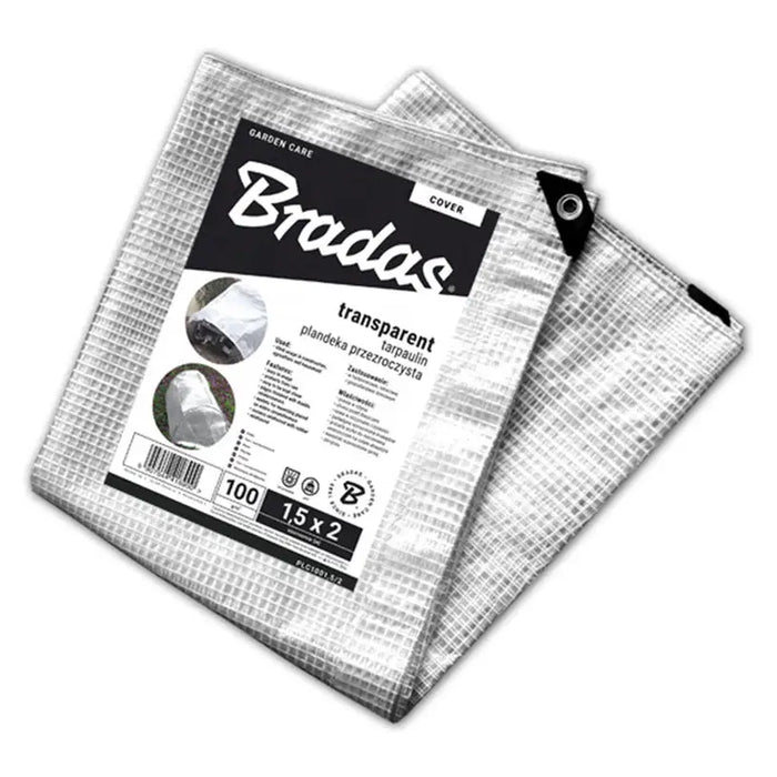 CANVAS/TARPING 3X4M TRANSPARENT BRADAS PLC1003/4 - Външно поддържане<<<Автокозметика и поддръжка<<<Авто и