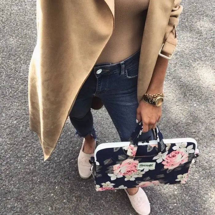 Canvaslife Sleeve for 13-14’’ Laptop - White and Pink - Laptop bags<<<HurtelXML