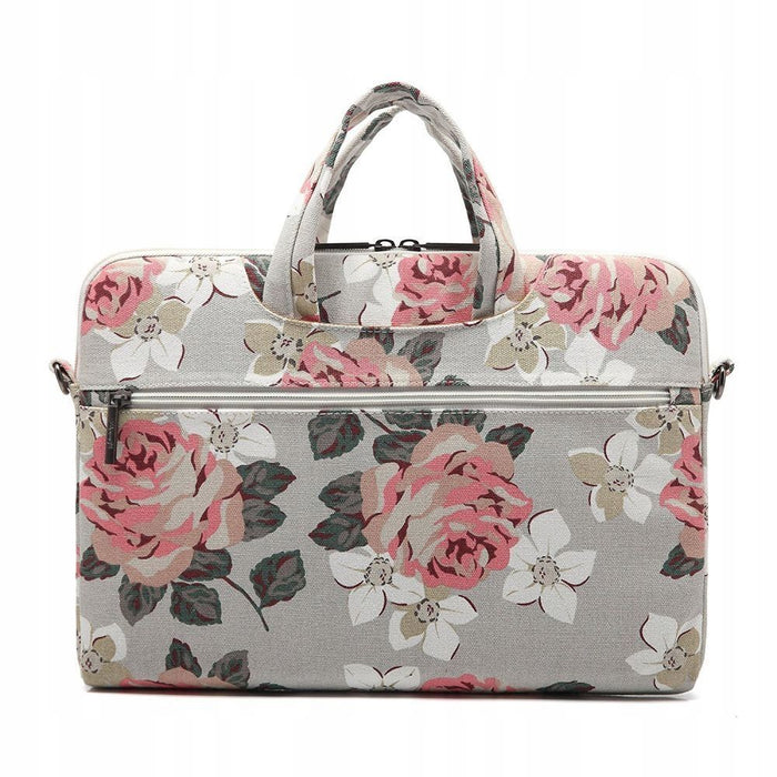 Canvaslife Briefcase Laptop Bag 15-16'' - Navy Blue/Pink