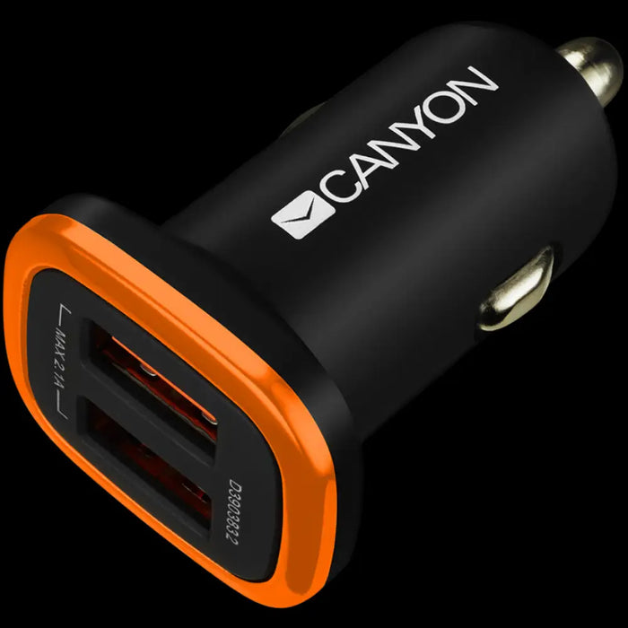 CANYON CNE-CCA02B car charger - Аксесоари за смартфон<<<Телефони и таблети<<<TechMart&&&Зарядни устройства<<<Лаптопи