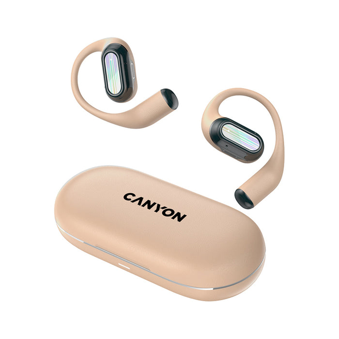 True wireless headphones CANYON CNS-TWS12BE BEIGE