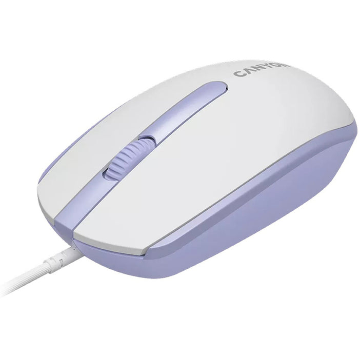 Mouse CANYON M-10 CNE-CMS10WL WHITE/PURPLE