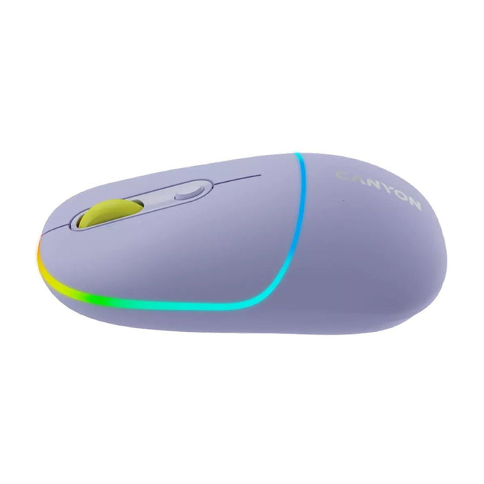 Mouse CANYON MW-22 PURPLE CNS-CMSW22ML RGB