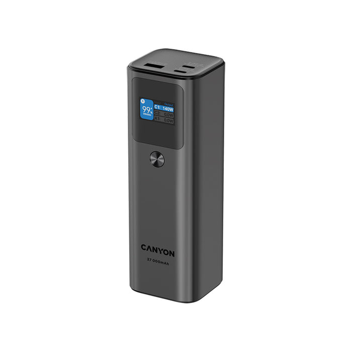 EXTERNAL BATTERY CANYON 27000 mAh CNE-CPB2010DG 140W TFT