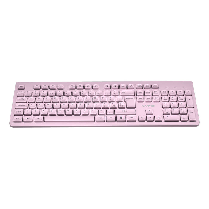 Keyboard CANYON CNS-HKBW01P PINK