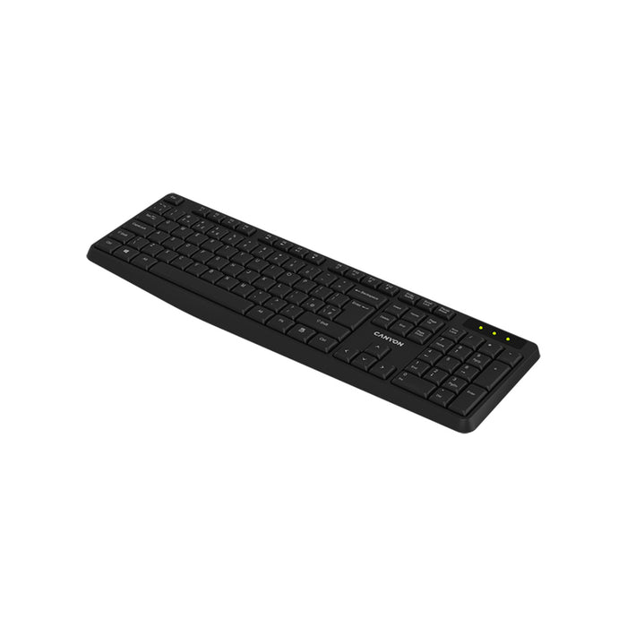 Keyboard CANYON CNE-CKEYW01-BG BLACK