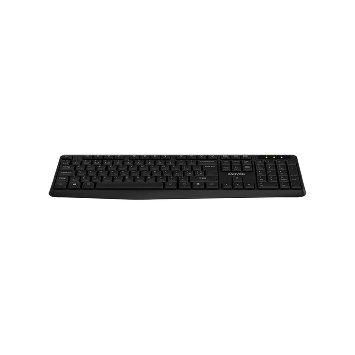 Keyboard CANYON CNE-CKEYW01-BG BLACK