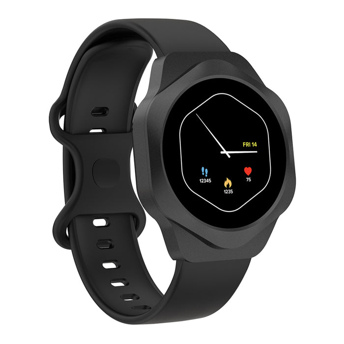 Smart watch CANYON Hexagon CNS-SW88BB BLACK 45 MM, HEART MONITOR, SPO2