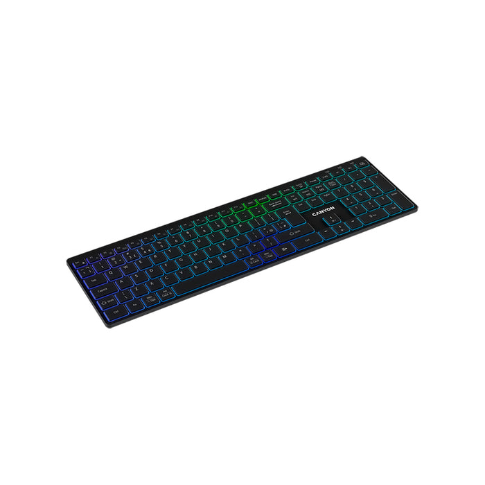 Keyboard CANYON HKB-W11 CNS-HBTK11B BLACK