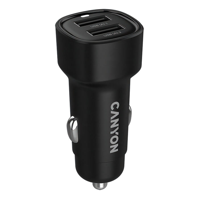 CHARGER 12V CANYON 24W CNE-CCABR2AA USB-A 12 W+USB-A 12 W