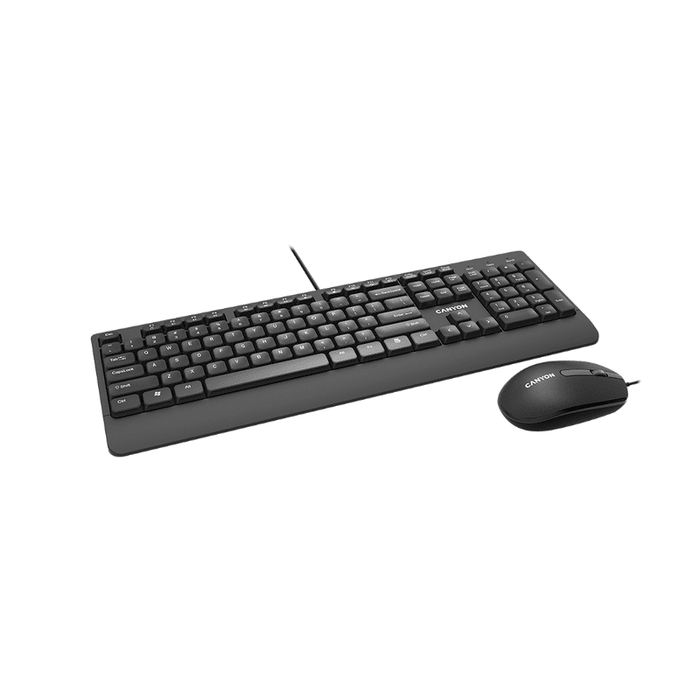 Keyboard and mouse Canyon CNE-CSET4-BG