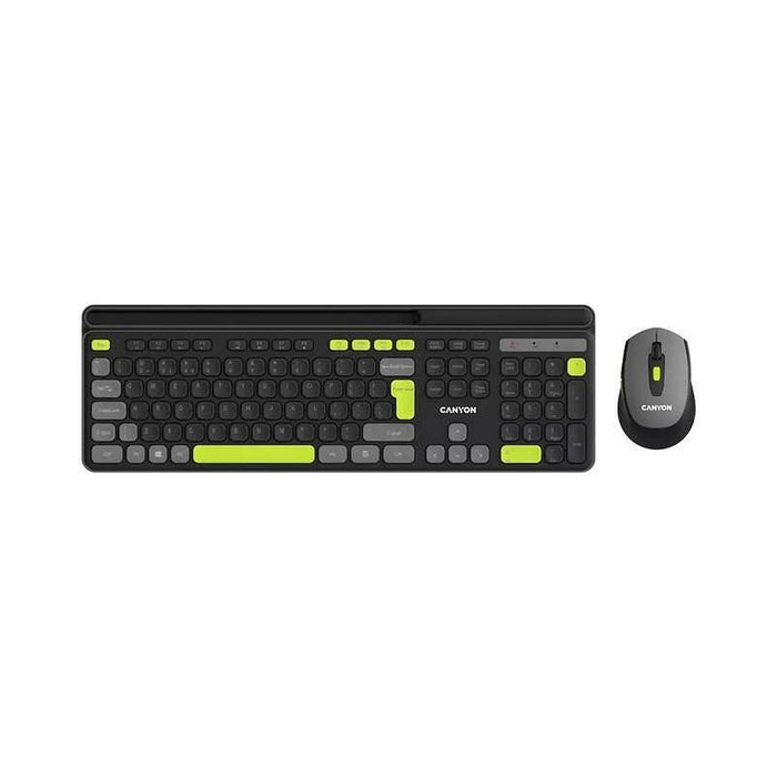 Keyboard Canyon CNS-HSETW5BK + MOUSE WIRELESS