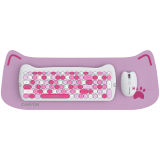 Wireless Set Keyboard, Mouse, Pad CANYON KITTY EDITION CNS-HSETW6PK CNS-HSETW6PK