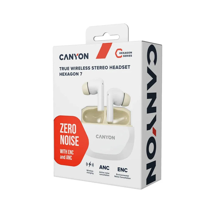 Headphones Canyon CNS-TWS7WB White