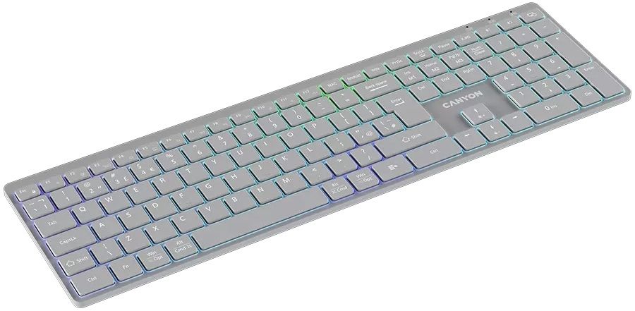 Keyboard CANYON HKB-W11 CNS-HBTK11G GRAY