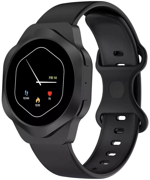 Smart watch CANYON Hexagon CNS-SW88BB BLACK 45 MM, HEART MONITOR, SPO2