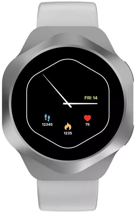 Smart watch CANYON Hexagon CNS-SW88SS SILVER 45 MM, HEART MONITOR, SPO2