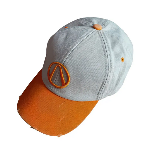 Cap Good Loot Borderlands 4 Vault Hunter Vintage Baseball Hat White Orange - CapsGDG-CZA<<<Gadgets
