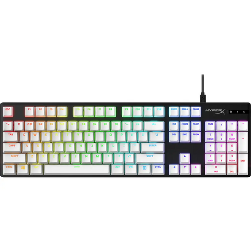Caps for mechanical keyboard HyperX Full key Set Keycaps - PBT (White) - Геймърски аксесоари<<<Геймърска