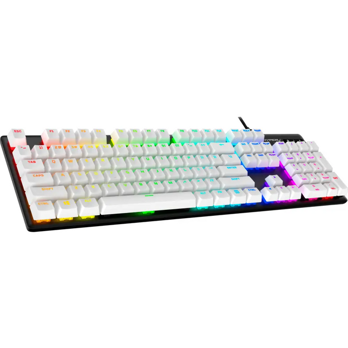 Caps for mechanical keyboard HyperX Full key Set Keycaps - PBT (White) - Геймърски аксесоари<<<Геймърска