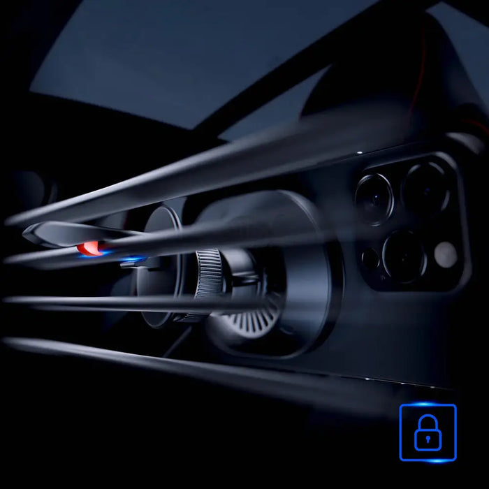 Car air vent holder 3mk Hardy AeroCharger 15W Qi2/MagSafe - black - *Kategoria tymczasowa<<<HurtelXML