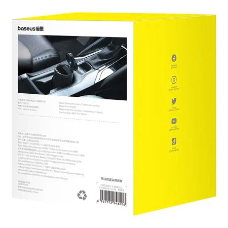 Car Ashtray Baseus Premium 2 (black) - Storage<<<Car accessories<<<InnproXML&&&Other car accessories<<<HurtelXML&&&Car