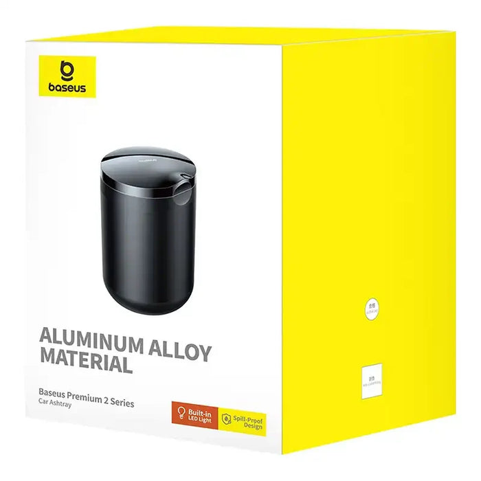 Car Ashtray Baseus Premium 2 (black) - Storage<<<Car accessories<<<InnproXML&&&Other car accessories<<<HurtelXML&&&Car