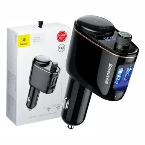 Car Bluetooth MP3 Player Baseus S-06Black OS - Car transmitters<<<Car accessories<<<InnproXML&&&Other car