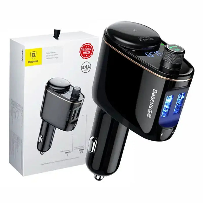 Car Bluetooth MP3 Player Baseus S-06Black OS - Car transmitters<<<Car accessories<<<InnproXML&&&Other car