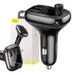 Car Bluetooth MP3 Player Baseus T Shaped S-13 Black OS - Car transmitters<<<Car accessories<<<InnproXML&&&Automotive